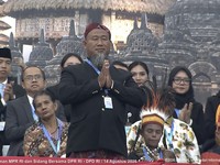 Pidato Presiden Prabowo Subianto saat Sidang Tahunan MPR dan Sidang Bersama DPR dan DPD, Jumat (14/8/2026). (Tangkapan layar youtube Setpres RI)