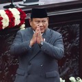 Pidato Presiden Prabowo Subianto saat Sidang Tahunan MPR dan Sidang Bersama DPR dan DPD, Jumat (14/8/2026). (REUTERS/Stringer)