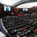 Pidato Presiden Prabowo Subianto saat Sidang Tahunan MPR dan Sidang Bersama DPR dan DPD, Jumat (14/8/2026). (REUTERS/Stringer)