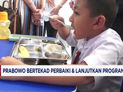 Prabowo Bertekad Perbaiki & Lanjutkan Program MBG