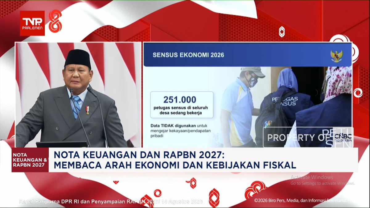 Video: Prabowo Minta Rakyat RI Ikut Sensus Ekonomi BPS Dengan Jujur