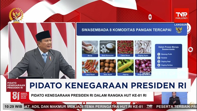 Video: Prabowo Jamin Ekonomi Aman, PDB Bisa Tembus 6% di Akhir 2026