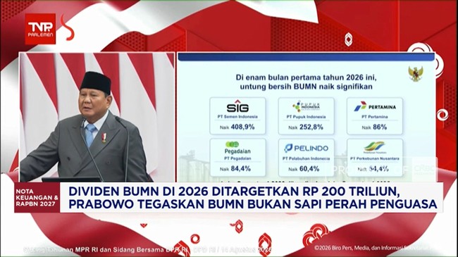 Video: Prabowo Tegaskan BUMN Bukan Sapi Perah Penguasa