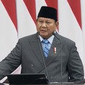 Presiden Prabowo Subianto saat menyampaikan pidato dalam rangka penyampaiaan RUU APBN 2027 dan Nota Keuangan, di Gedung Nusantara, Kompleks Parlemen Senayan, Jakarta Pusat, Jumat (14/8/2026). (YouTube/Sekretariat Presiden)