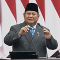 Presiden Prabowo Subianto saat menyampaikan pidato dalam rangka penyampaiaan RUU APBN 2027 dan Nota Keuangan, di Gedung Nusantara, Kompleks Parlemen Senayan, Jakarta Pusat, Jumat (14/8/2026). (YouTube/Sekretariat Presiden)