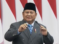 Presiden Prabowo Subianto saat menyampaikan pidato dalam rangka penyampaiaan RUU APBN 2027 dan Nota Keuangan, di Gedung Nusantara, Kompleks Parlemen Senayan, Jakarta Pusat, Jumat (14/8/2026). (YouTube/Sekretariat Presiden)