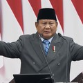 residen Prabowo Subianto saat menyampaikan pidato dalam rangka penyampaiaan RUU APBN 2027 dan Nota Keuangan, di Gedung Nusantara, Kompleks Parlemen Senayan, Jakarta Pusat, Jumat (14/8/2026). (YouTube/Sekretariat Presiden)