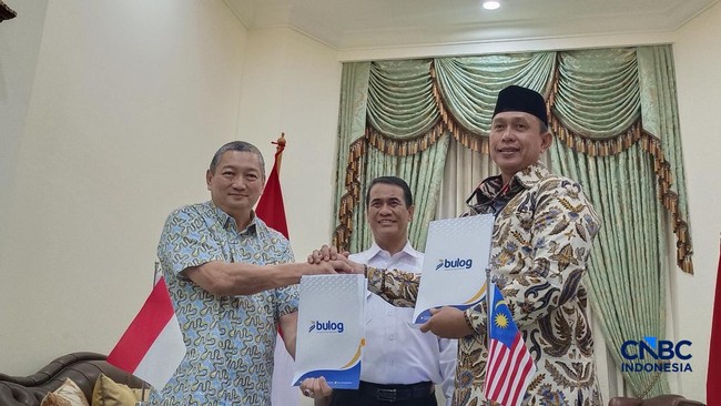 RI Mulai Ekspor 1.000 Ton Beras ke Malaysia, Potensinya 200 Ribu Ton