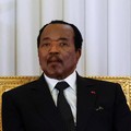 Profil Presiden Kamerun Paul Biya. (REUTERS/Guglielmo Mangiapane)