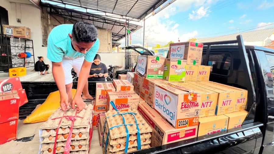 BNI Salurkan Bantuan bagi Masyarakat Terdampak Gempa NTT