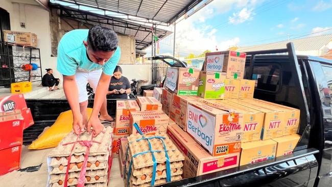 BNI Salurkan Bantuan bagi Masyarakat Terdampak Gempa NTT