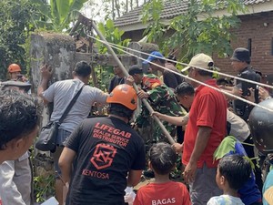 Detik-detik Penyelamatan Dramatis Bocah Gunungkidul Kecebur Sumur