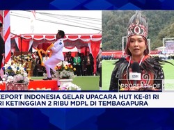 Freeport Indonesia Gelar Upacara HUT ke-81 RI dari Ketinggian 2.000 MDPL di Tembagapura