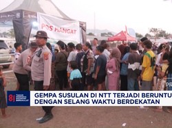 Gempa Susulan di NTT Terjadi Beruntun dengan Waktu Berdekatan