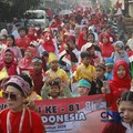 Karnaval kemerdekaan di kawasan RW 05 Inkopad Tajur Halang, Bogor, Jawa Barat, Minggu (16/8/2026) kemarin. (CNBC Indonesia/Muhammad Sabki)
