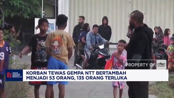Korban Tewas Gempa NTT Bertambah Menjadi 53 Orang, 135 Terluka