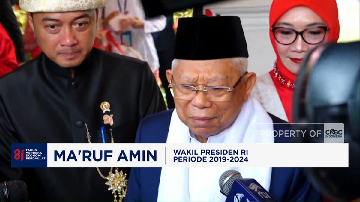 Video: Ma'ruf Amin, Dasco dan Mensesneg Komentari Perayaan HUT ke-81 RI