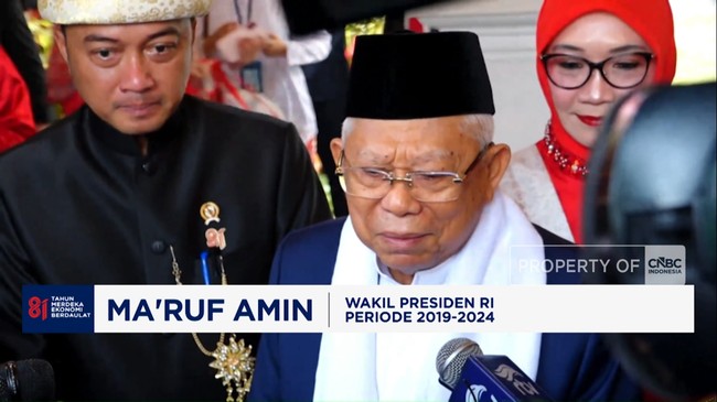 Video: Ma'ruf Amin, Dasco dan Mensesneg Komentari Perayaan HUT ke-81 RI