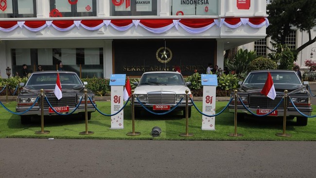 Intip Mobil Dinas Soeharto-Gus Dur Dipamerkan di Istana saat HUT RI