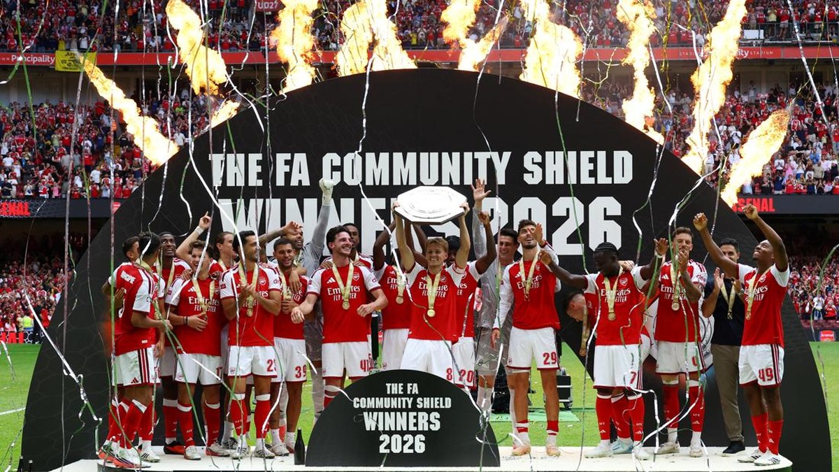 Detik-Detik Arsenal Libas Man City 3-0, Juara Community Shield 2026