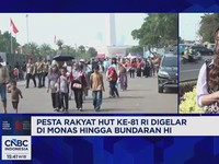 Pesta Rakyat HUT ke-81 RI Digelar di Monas Hingga Bundaran HI
