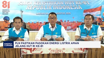 PLN Pastikan Pasokan Energi Listrik Aman Jelang HUT RI Ke-81