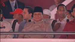 Prabowo Tiba di Monas, Buka Karnaval HUT ke-81 RI