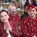 Raffi Ahmad dan Nagita Slavina saat menghadiri acara Upacara Peringatan HUT RI ke-81 di Istana Merdeka, Jakarta, Senin (17/8/2026). (YouTube/Sekretariat Presiden)