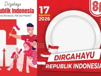 Twibbon HUT RI ke-81 2026. (Dok. Istimewa)