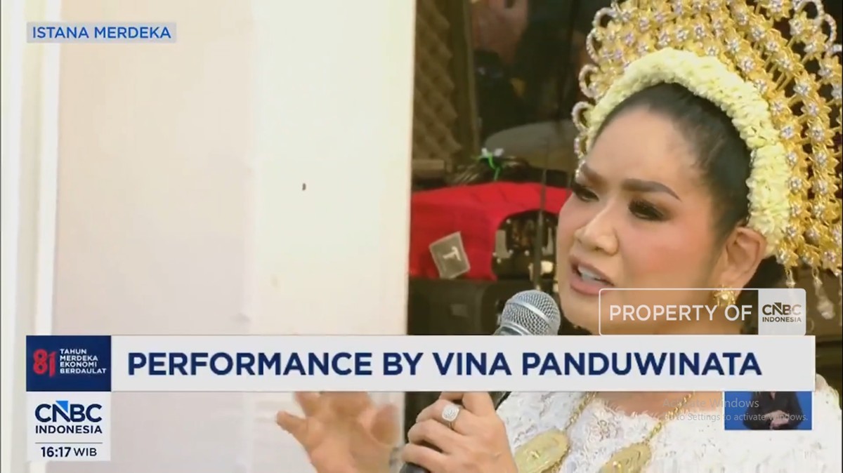 Video: Vina Panduwinata - Wali Band Meriahkan Peringatan HUT ke-81 RI