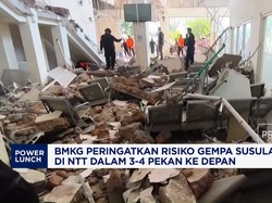 BMKG Peringatkan Gempa Susulan NTT hingga 4 Pekan ke Depan