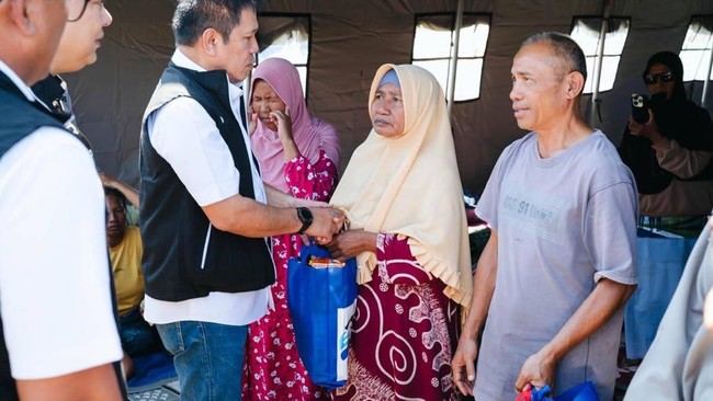 Bangun Posko, Direksi BRI Terjun Langsung Pantau Lokasi Bencana di NTT