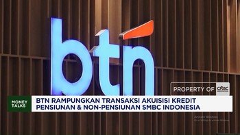 BTN Rampungkan Transaksi Akuisisi Kredit Pensiunan & Pra-Pensiunan SMBC Indonesia