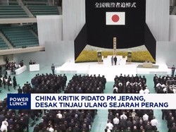 China Kritik Pidato PM Jepang, Desak Tinjau Ulang Sejarah Perang