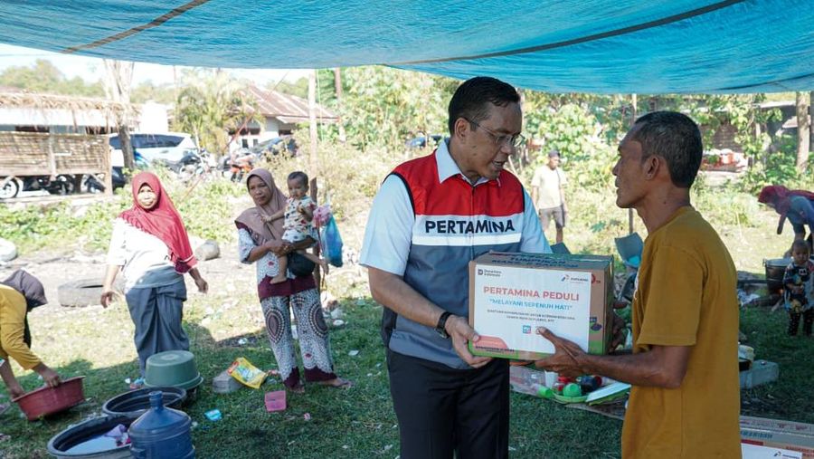 Dirut Pertamina Simon Aloysius Mantiri turun langsung ke Flores, NTT