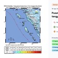 Gempa Nias Selatan M 6,1, Selasa, 18/8. (BMKG)