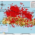 Hingga 18 Agustus 2026 pukul 05.00 WIB, sebanyak 2119 gempa susulan tercatat setelah gempa skala M7,7 guncang NTT di 15 Agustus 2026 dini hari. (Dok BMKG)