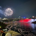 Iluminasi Merah Putih di Niagara . (Dok Ist)