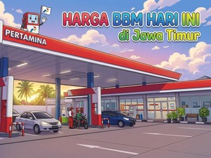 Harga BBM Pertamina di Jatim Hari Ini, Selain Pertamax Apa yang Turun?