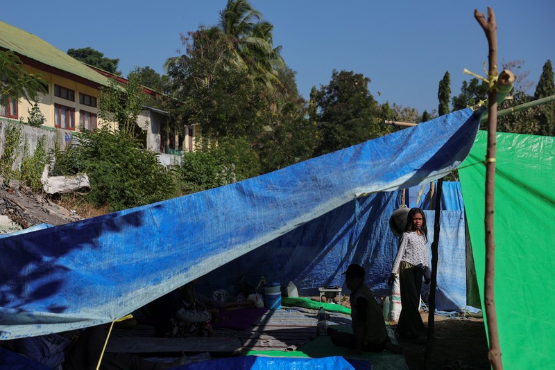 The heavily damaged Nurul Huda mosque following an earthquake in Reok, East Nusa Tenggara province, Indonesia, August 18, 2026. REUTERS/Willy Kurniawan