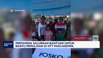 Pertamina Salurkan Bantuan Pemulihan di NTT Pascagempa