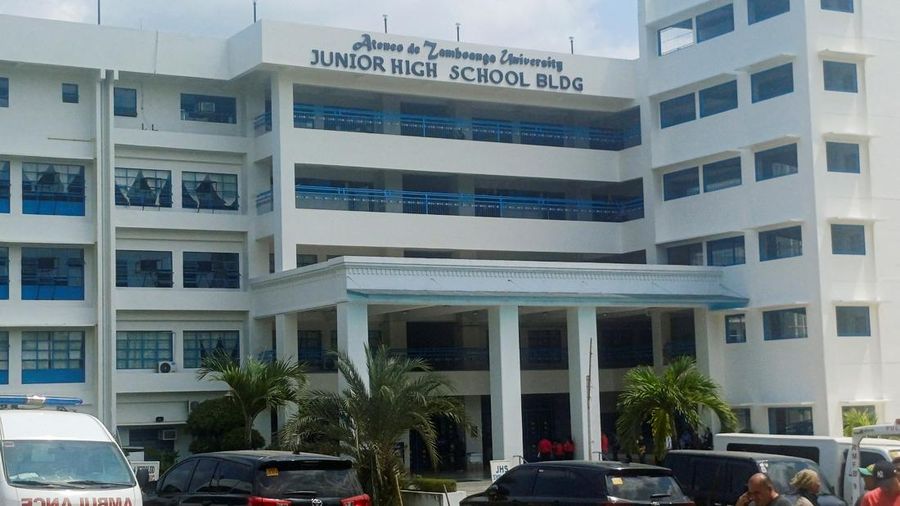 General view of Ateneo de Zamboanga University after a shooting that killed two people, in Zamboanga, southern Philippines, August 18, 2026. REUTERS/Nonoy Lacson