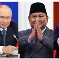 Foto kombinasi , Putin, Prabowo, Xi Jinping. (Reuters)