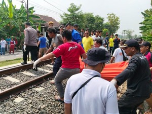 Pesepeda Tewas Tertabrak KA Batara Kresna di Sukoharjo