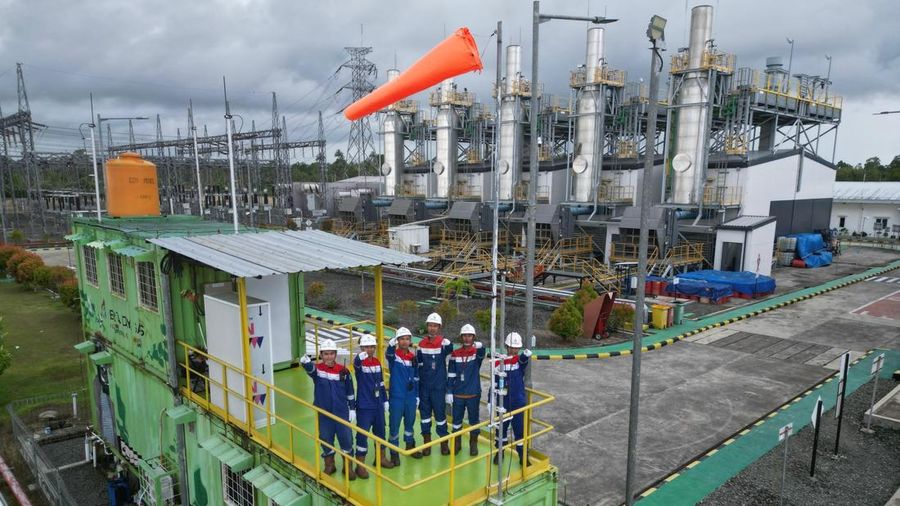 PT Perta Daya Gas tengah membangun Stasiun Pengisian Bulk Elpiji (SPBE) di Kawasan Ekonomi Khusus (KEK) Sorong, Provinsi Papua Barat Daya. (Doc PT Perta Daya Gas)