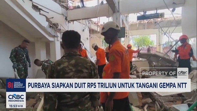 Video: Purbaya Siapkan Duit Rip 5 Triliun Untuk Tangani Gempa NTT