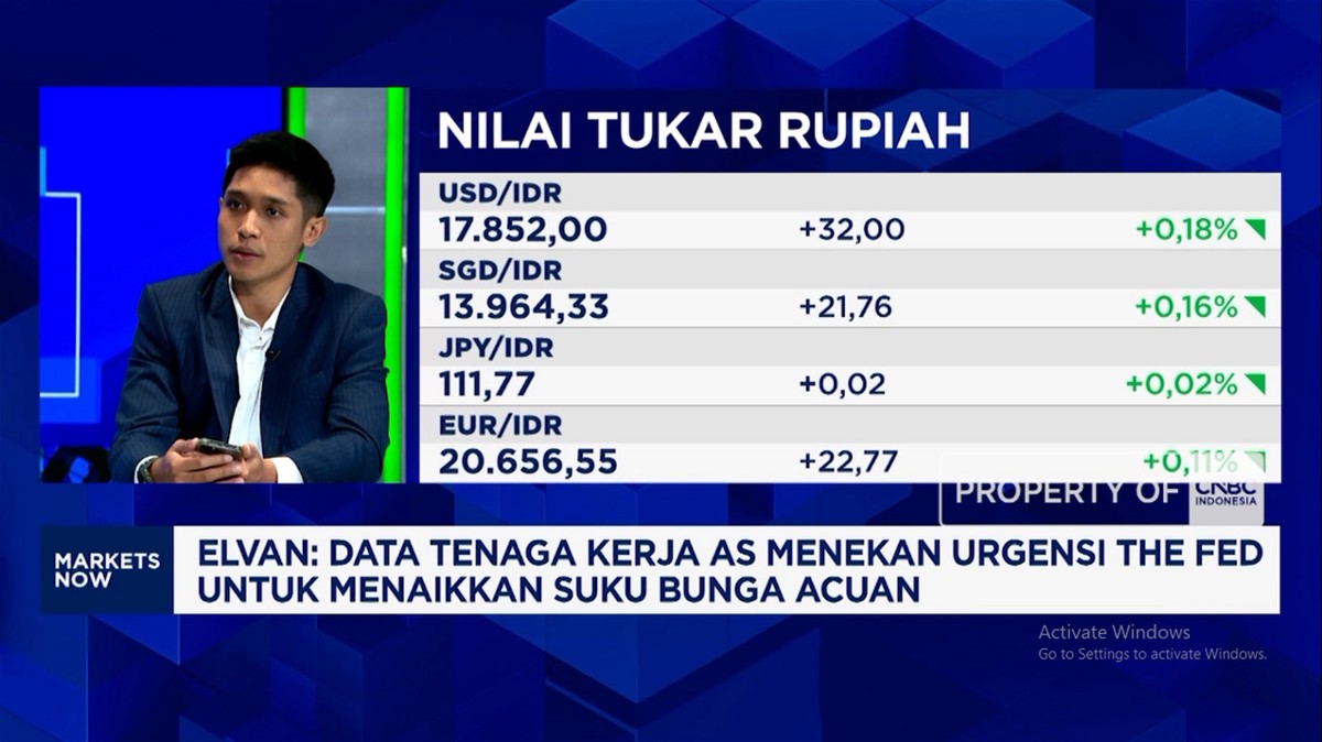 Video: Rupiah Masih Melemah di Rp 17.800/USD, BI Rate Bakal Naik Lagi?