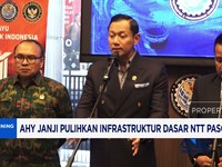 AHY Janji Pulihkan Infrastruktur Dasar NTT Pascagempa