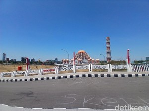 Jembatan CPI Makassar Tercoreng Aksi Vandalisme