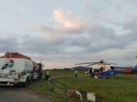 Di tengah proses pemulihan pascagempa M 7,7 yang terjadi pada 15 Agustus 2026 di Nusa Tenggara Timur (NTT), Pertamina Patra Niaga menyiagakan pasokan avtur untuk mendukung operasional penerbangan di Bandara Komodo Labuan Bajo. (Dok PT Pertamina Patra